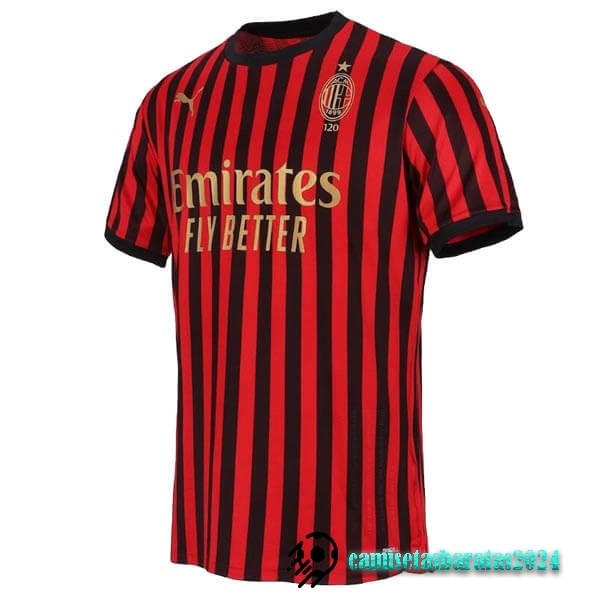 Replicas Camiseta AC Milan 120th Rojo