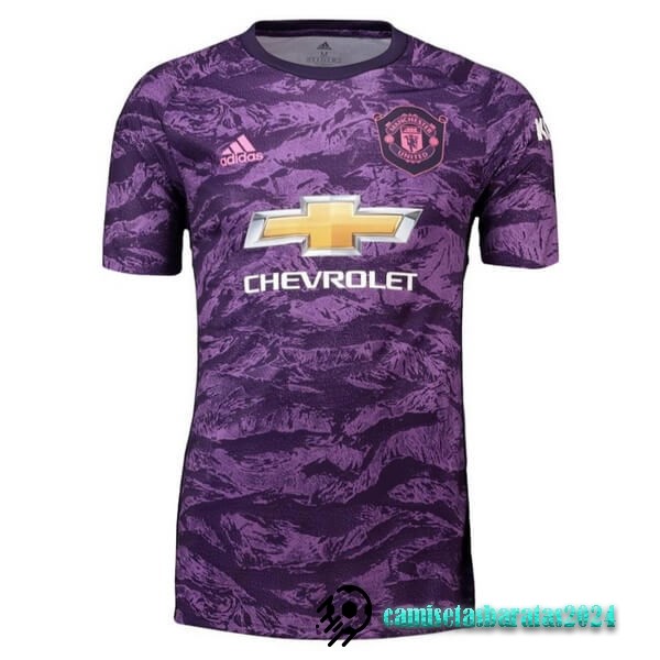 Replicas Camiseta Portero Manchester United 2019 2020 Purpura