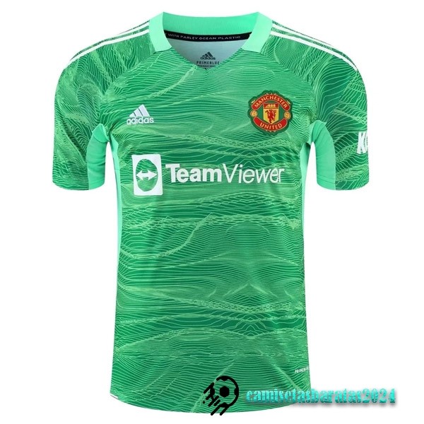 Replicas Camiseta Portero Manchester United 2021 2022 Verde