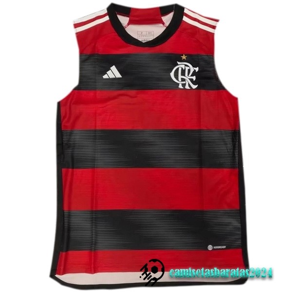 Replicas Camiseta Sin Mangas Flamengo 2022 2023 Rojo