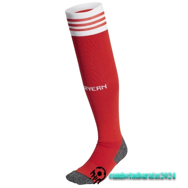 Replicas Casa Calcetines Bayern Múnich 2023 2024 Rojo