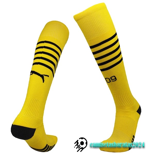 Replicas Casa Calcetines Borussia Dortmund 2022 2023 Amarillo