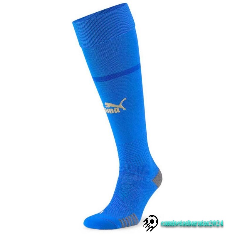 Replicas Casa Calcetines Italia 2022 Azul