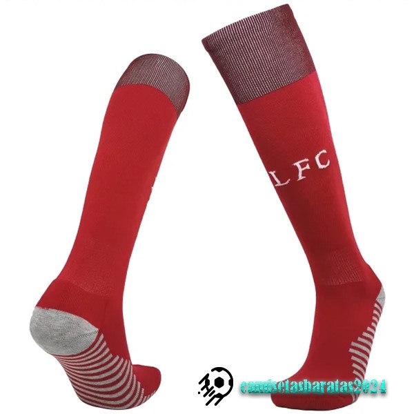 Replicas Casa Calcetines Liverpool 2022 2023 Rojo