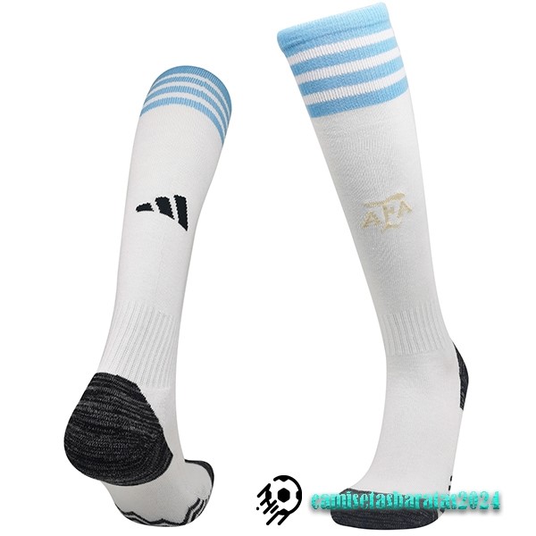 Replicas Casa Calcetines Niños Argentina 2022 Blanco