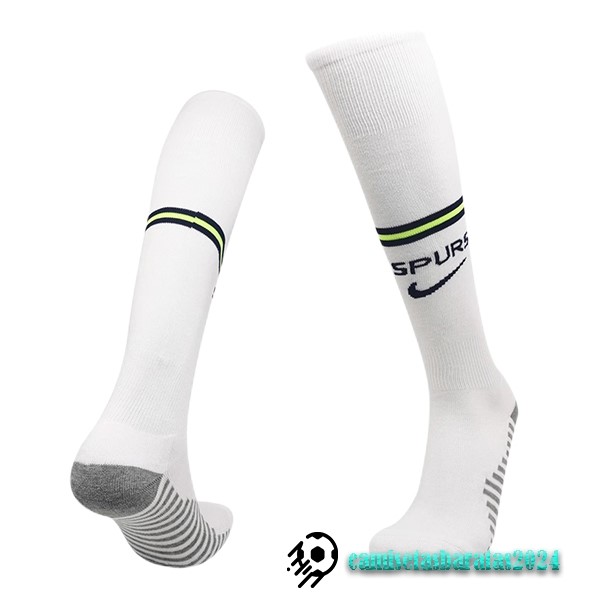 Replicas Casa Calcetines Tottenham Hotspur 2022 2023 Blanco