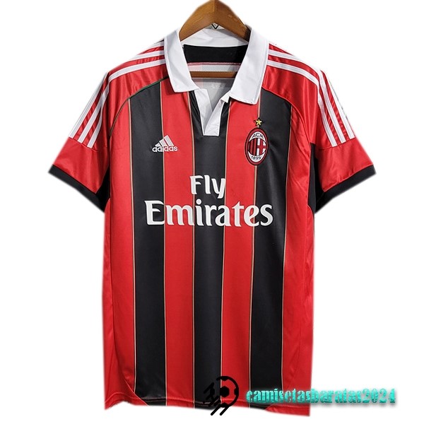 Replicas Casa Camiseta AC Milan Retro 2012 2013 Rojo