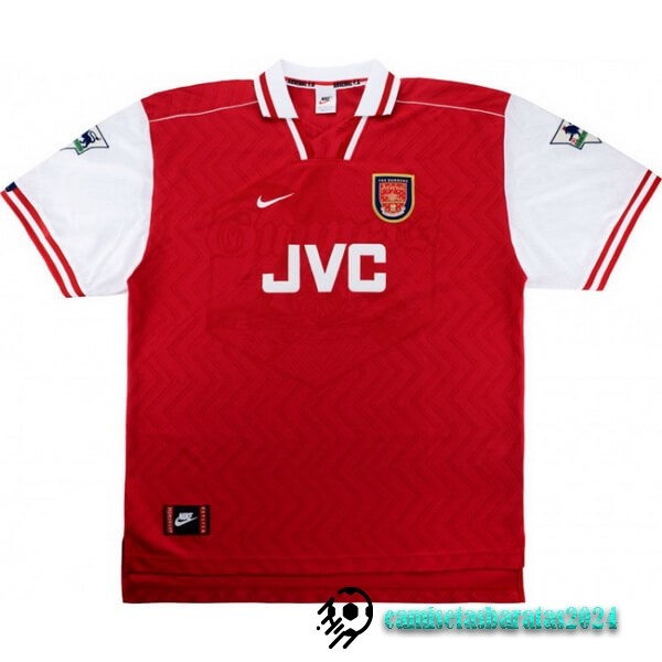 Replicas Casa Camiseta Arsenal Retro 1997 1998 Rojo