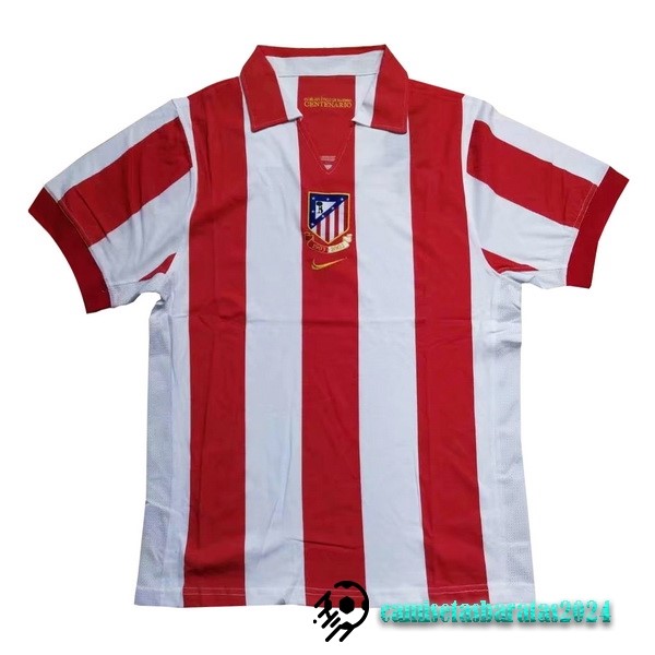 Replicas Casa Camiseta Atlético Madrid Retro 1903 2003 Rojo