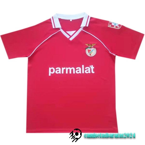 Replicas Casa Camiseta Benfica Retro 1994 1995 Rojo