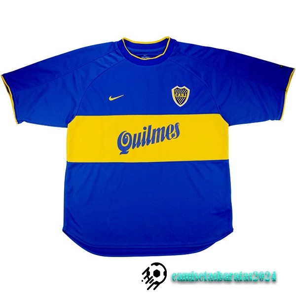 Replicas Casa Camiseta Boca Juniors Retro 2000 2001 Azul