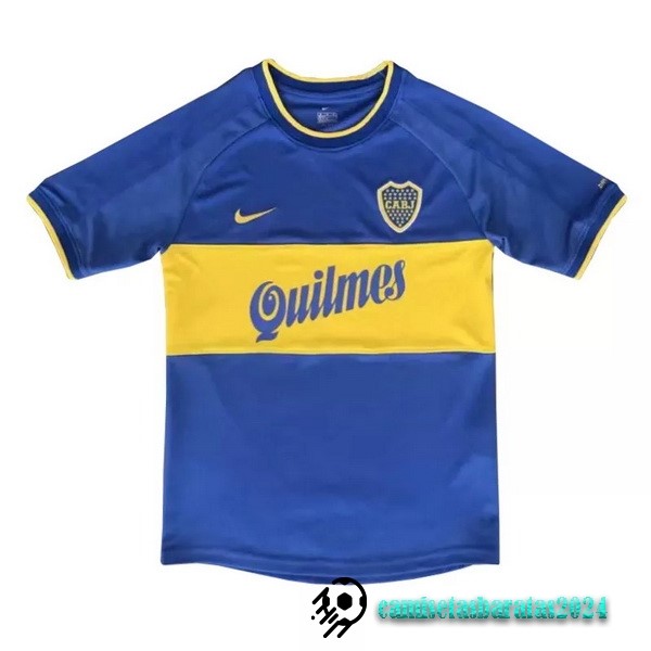 Replicas Casa Camiseta Boca Juniors Retro 2000 Azul