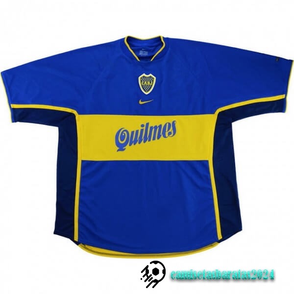 Replicas Casa Camiseta Boca Juniors Retro 2001 Azul