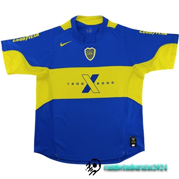 Replicas Casa Camiseta Boca Juniors Retro 2005 Azul