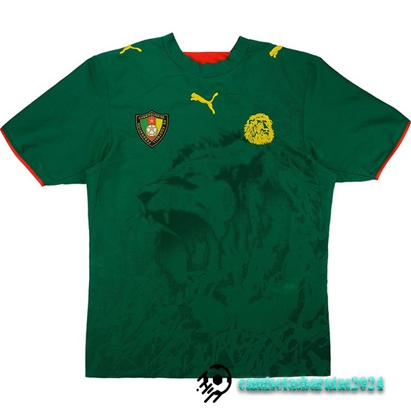 Replicas Casa Camiseta Camerún Retro 2006 Verde