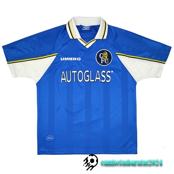 Replicas Casa Camiseta Chelsea Retro 1997 1999 Azul