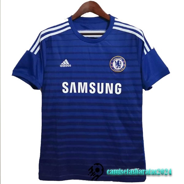 Replicas Casa Camiseta Chelsea Retro 2014 2015 Azul