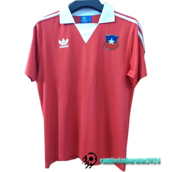 Replicas Casa Camiseta Chile Retro 1982 Rojo