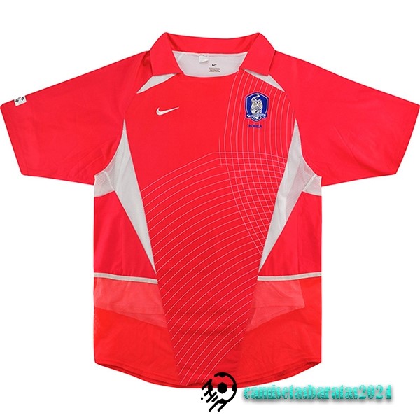 Replicas Casa Camiseta Corea Retro 2002 2003 Rojo