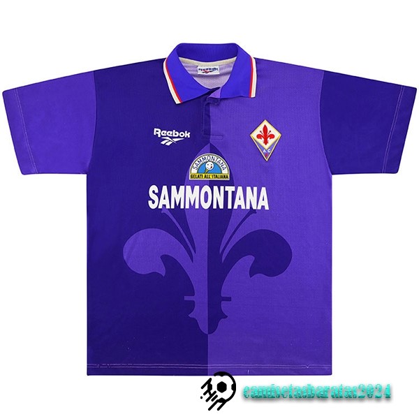 Replicas Casa Camiseta Fiorentina Retro 1995 1996 Purpura