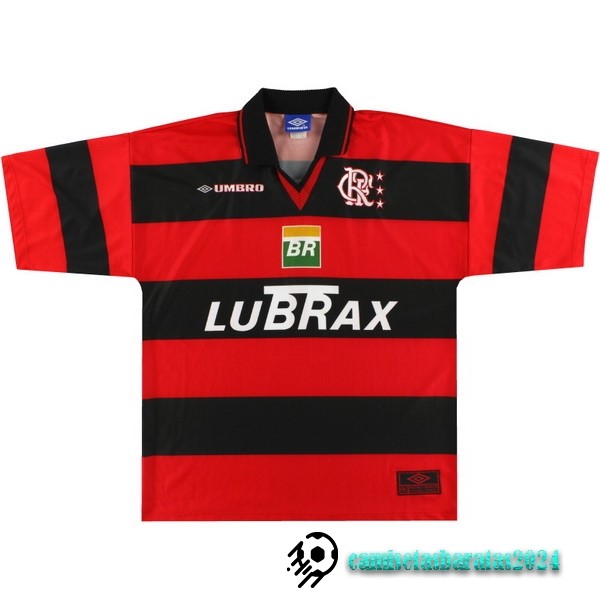 Replicas Casa Camiseta Flamengo Retro 1999 Rojo