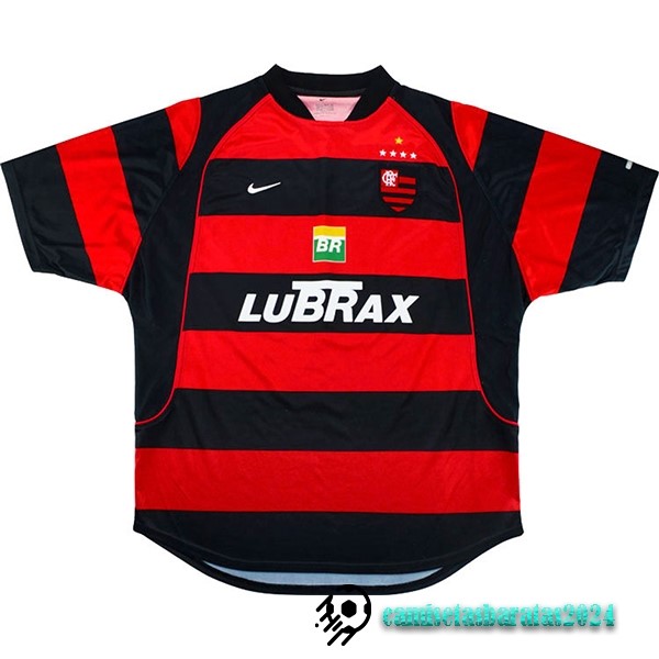 Replicas Casa Camiseta Flamengo Retro 2003 2004 Rojo