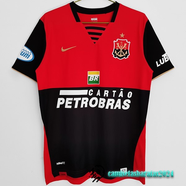 Replicas Casa Camiseta Flamengo Retro 2007 2008 Rojo