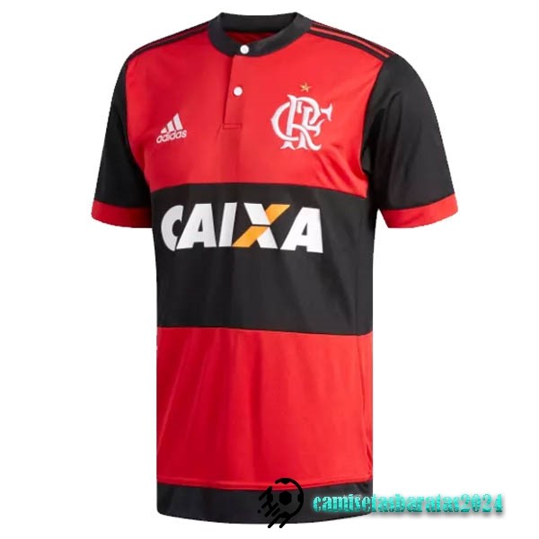 Replicas Casa Camiseta Flamengo Retro 2017 2018 Rojo