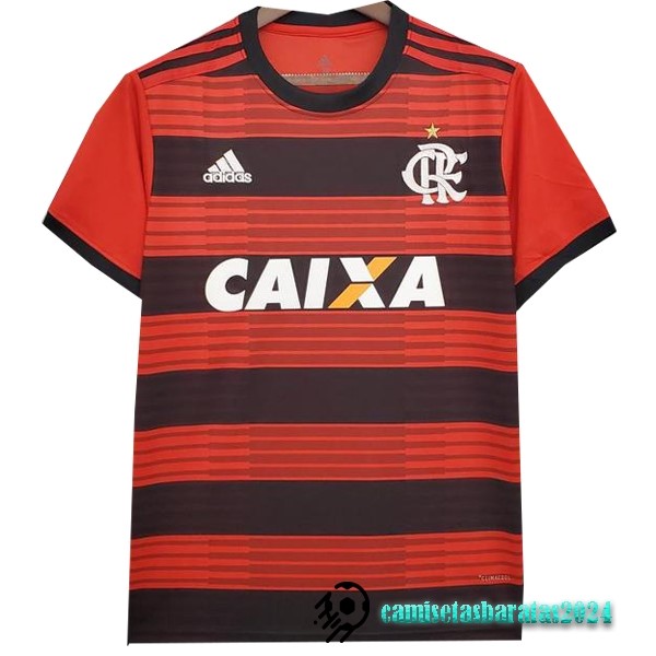 Replicas Casa Camiseta Flamengo Retro 2018 2019 Rojo