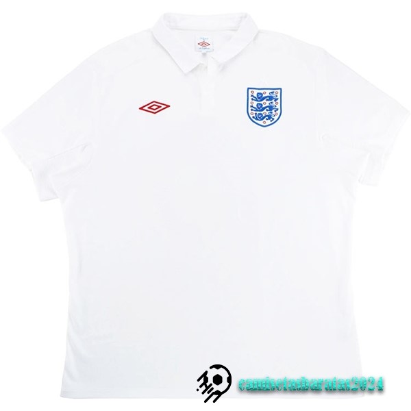 Replicas Casa Camiseta Inglaterra Retro 2010 Blanco