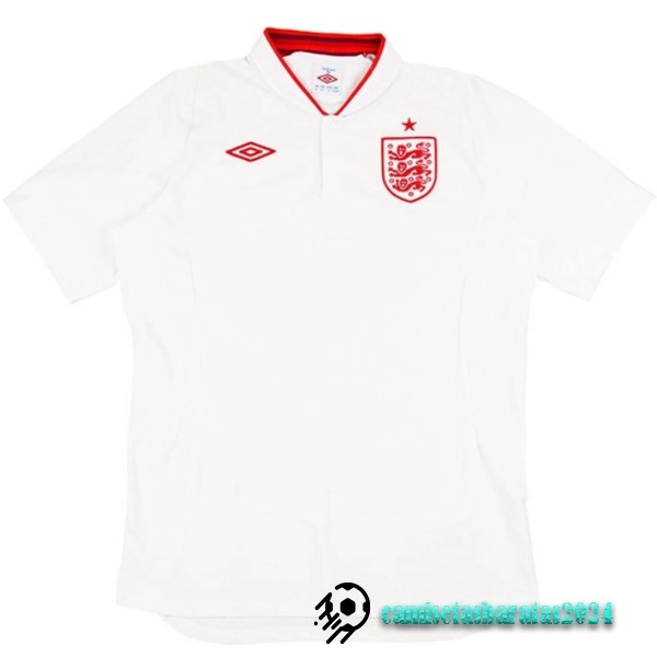 Replicas Casa Camiseta Inglaterra Retro 2012 Blanco