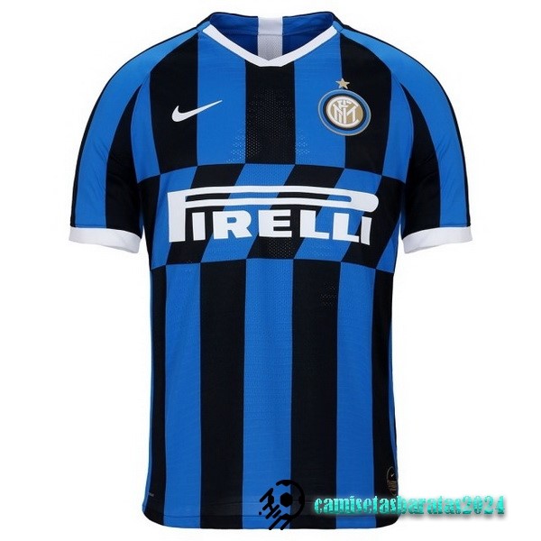 Replicas Casa Camiseta Inter Milán Retro 2019 2020 Azul