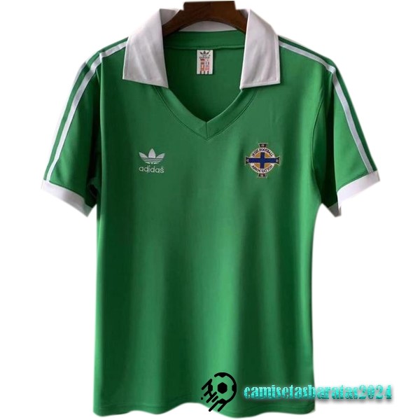 Replicas Casa Camiseta Irlanda Del Norte Retro 1979 Verde