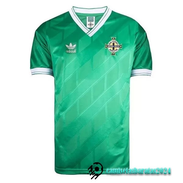 Replicas Casa Camiseta Irlanda Del Norte Retro 1988 Verde