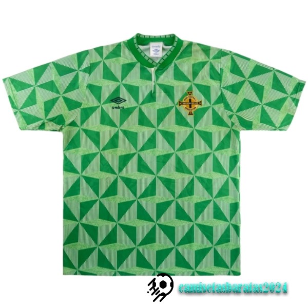 Replicas Casa Camiseta Irlanda Del Norte Retro 1990 1992 Verde