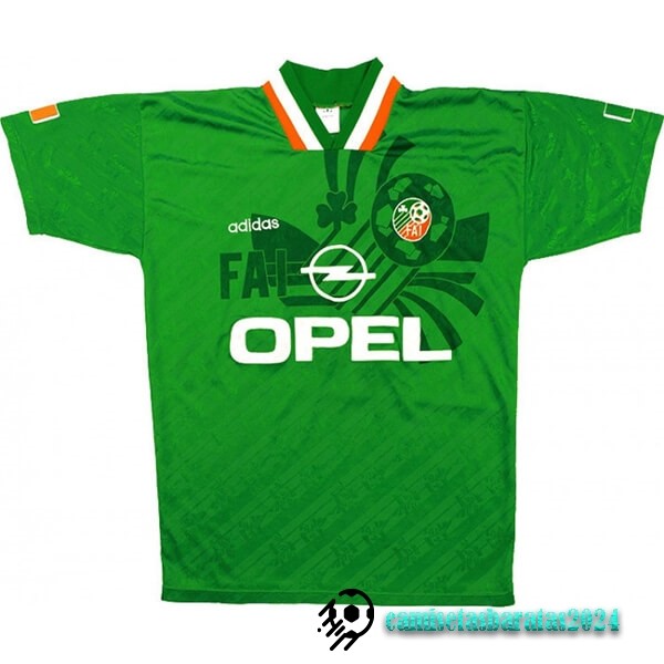 Replicas Casa Camiseta Irlanda Retro 1994 Verde