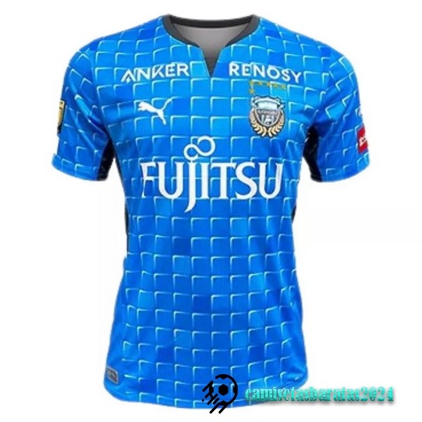 Replicas Casa Camiseta Kawasaki Frontale 2022 2023 Azul