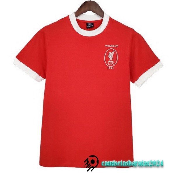 Replicas Casa Camiseta Liverpool Retro 1965 Rojo