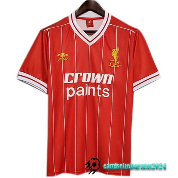 Replicas Casa Camiseta Liverpool Retro 1981 1984 Rojo
