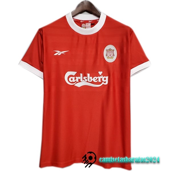 Replicas Casa Camiseta Liverpool Retro 1998 1999 Rojo