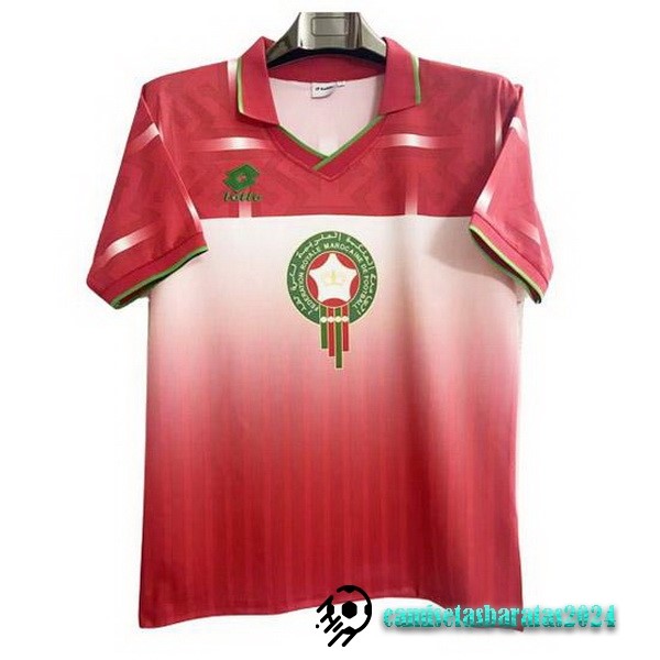 Replicas Casa Camiseta Marruecos Retro 1994 Rojo