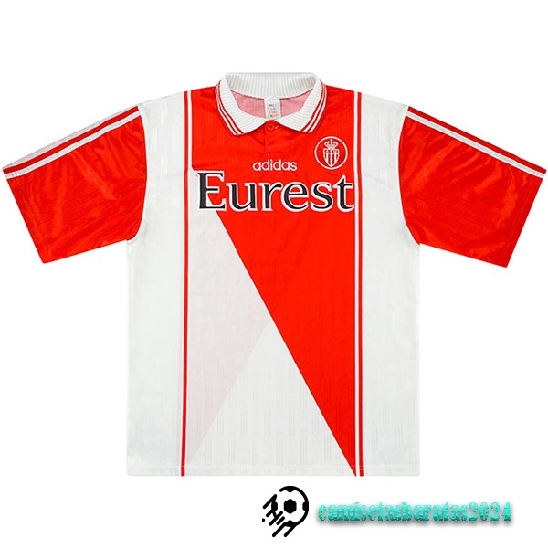 Replicas Casa Camiseta Monaco Retro 1996 1998 Rojo