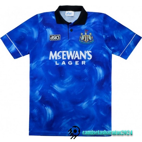 Replicas Casa Camiseta Newcastle United Retro 1993 1995 Azul