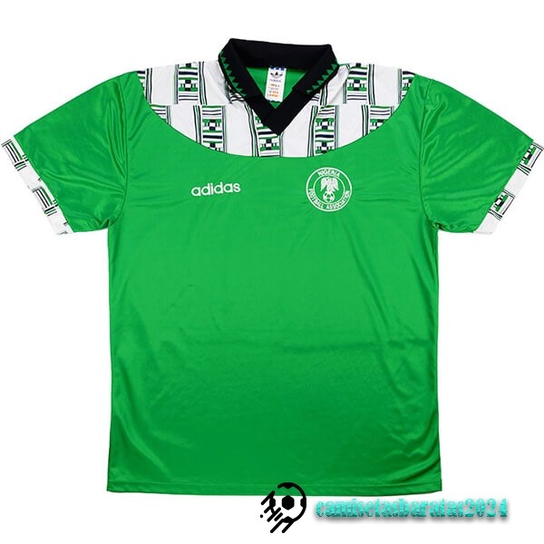 Replicas Casa Camiseta Nigeria Retro 1994 Verde