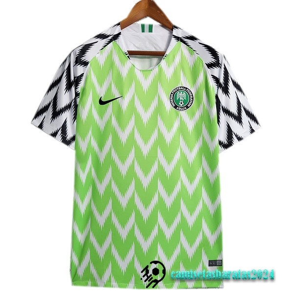 Replicas Casa Camiseta Nigeria Retro 2018 Verde