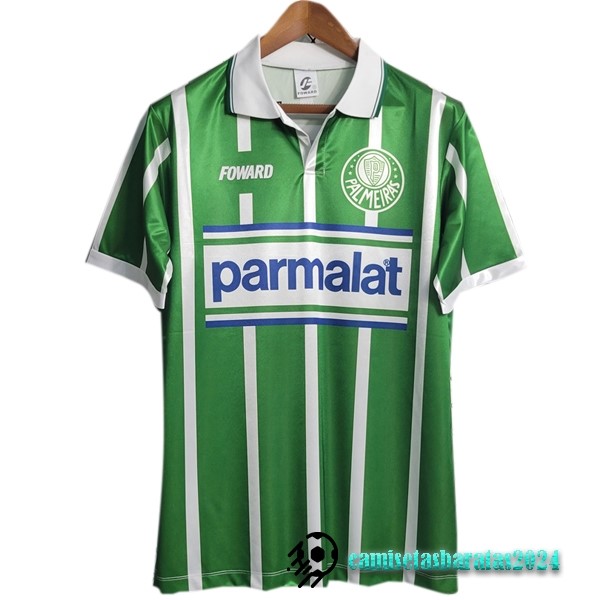 Replicas Casa Camiseta Palmeiras Retro 1992 Verde