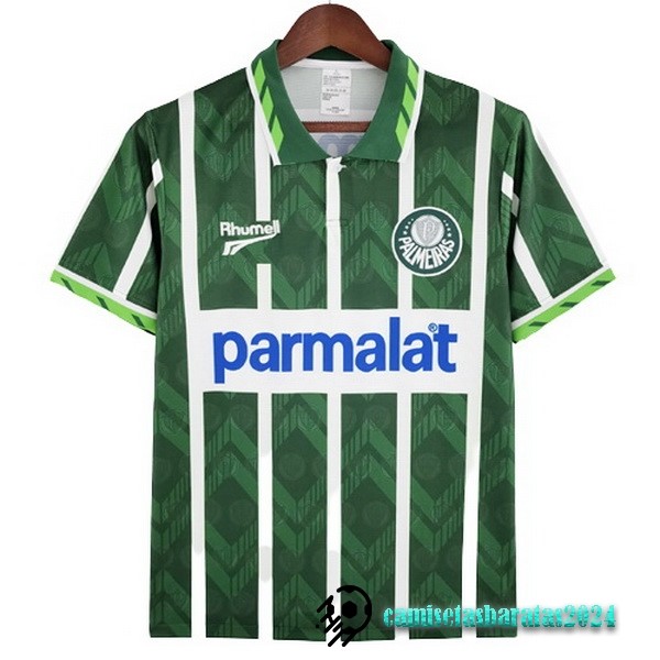 Replicas Casa Camiseta Palmeiras Retro 1996 Verde