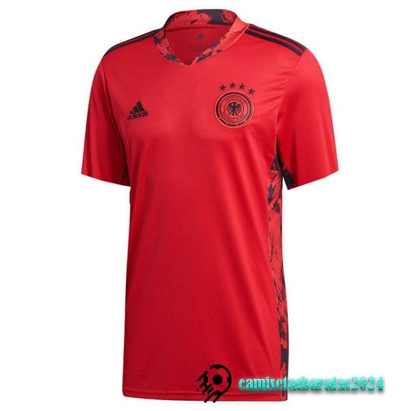 Replicas Casa Camiseta Portero Alemania 2020 Rojo