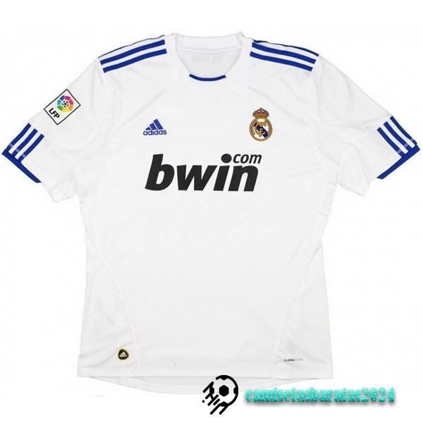 Replicas Casa Camiseta Real Madrid Retro 2010 2011 Blanco