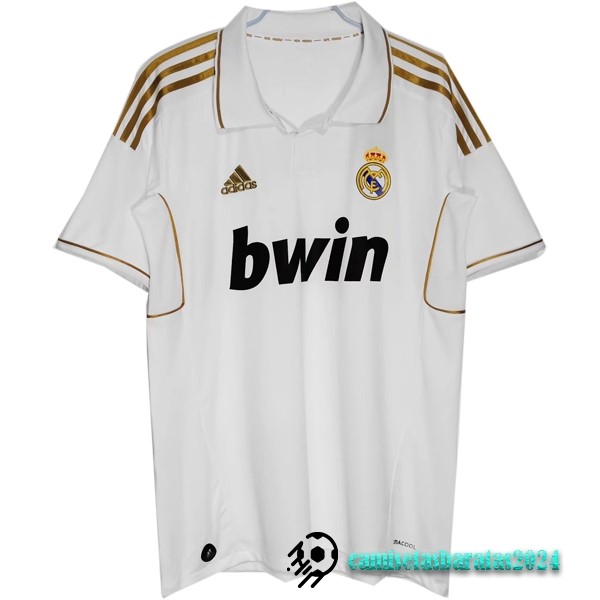 Replicas Casa Camiseta Real Madrid Retro 2011 2012 Blanco